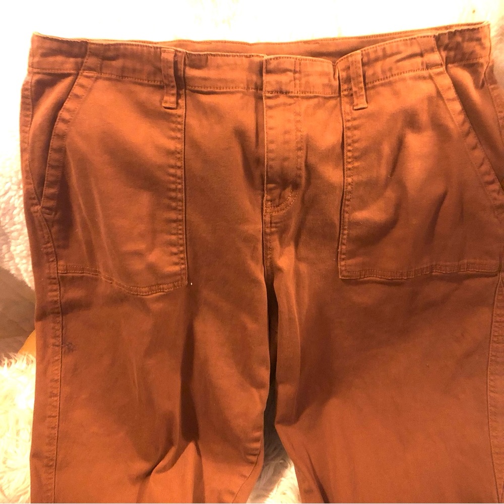 Stretchy brown jeans Ava & Viv 16w